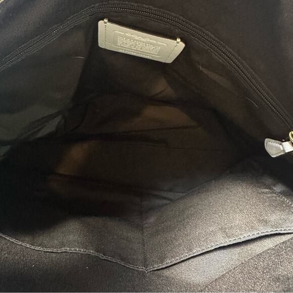 Coach Hobo Khaki Chalk Signature C Crossbody Bag - Picture 8 of 9